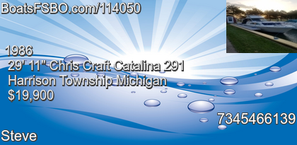 Chris Craft Catalina 291