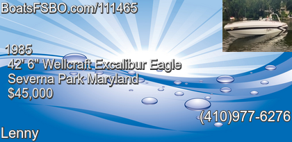 Wellcraft Excalibur Eagle