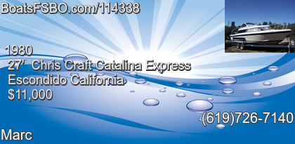 Chris Craft Catalina Express