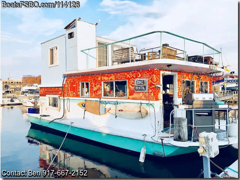 45'  1968 Gibson Houseboat